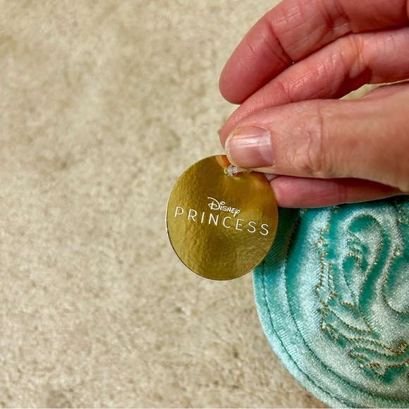 Bath and Body Works Disney Mulan Teal Dragon Velvet Pouch - Picture 9 of 17